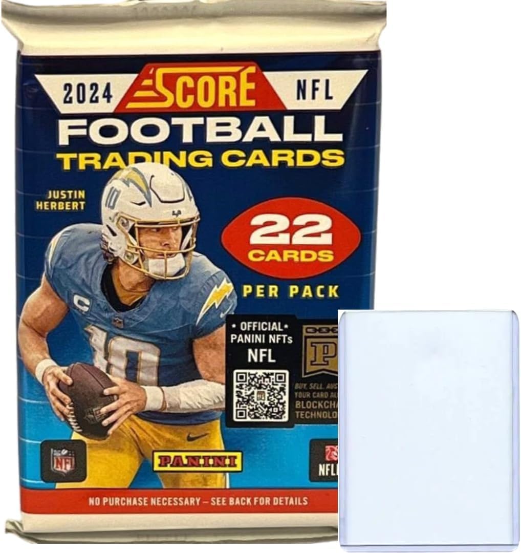Amazon.com: 2 PACK LOT OF 2024 Panini Score Football NFL Jumbo